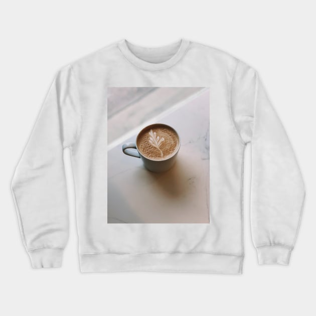 Delicious Latte Crewneck Sweatshirt by NewburyBoutique